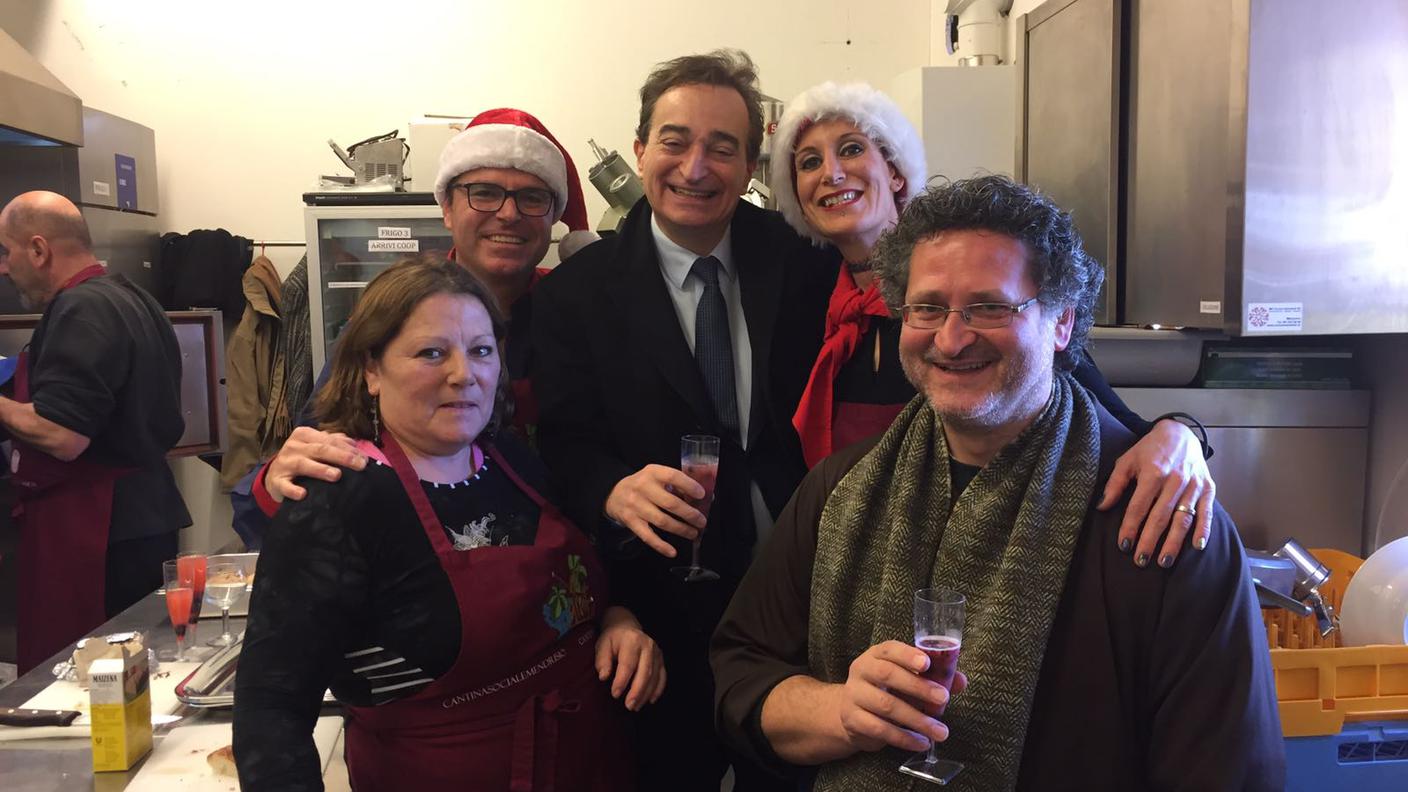 Con il sindaco