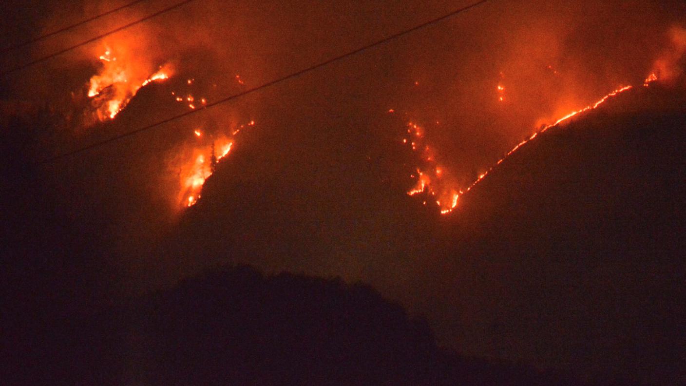 L'evacuazione della REGA a Chironico