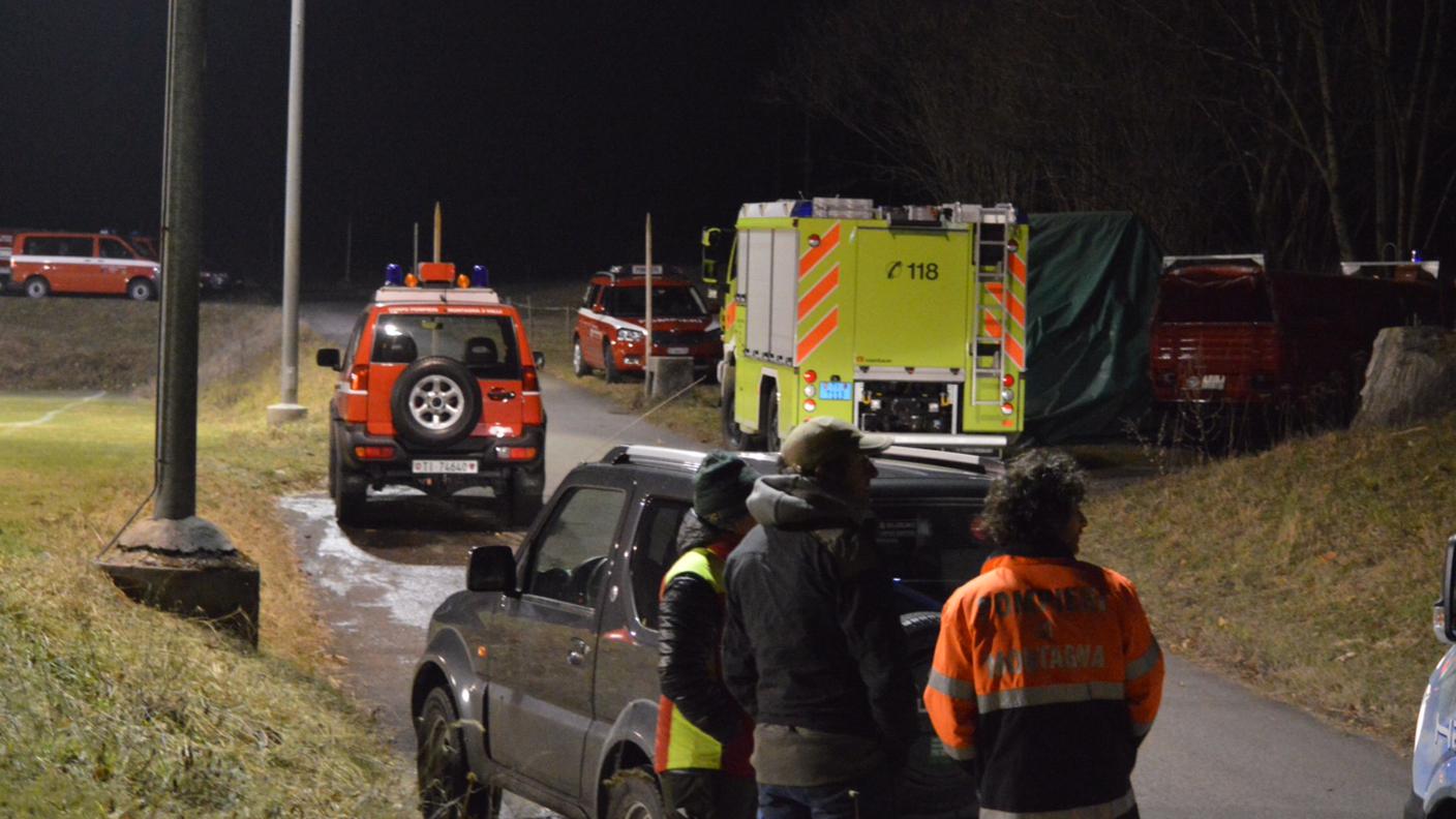 L'evacuazione della REGA a Chironico