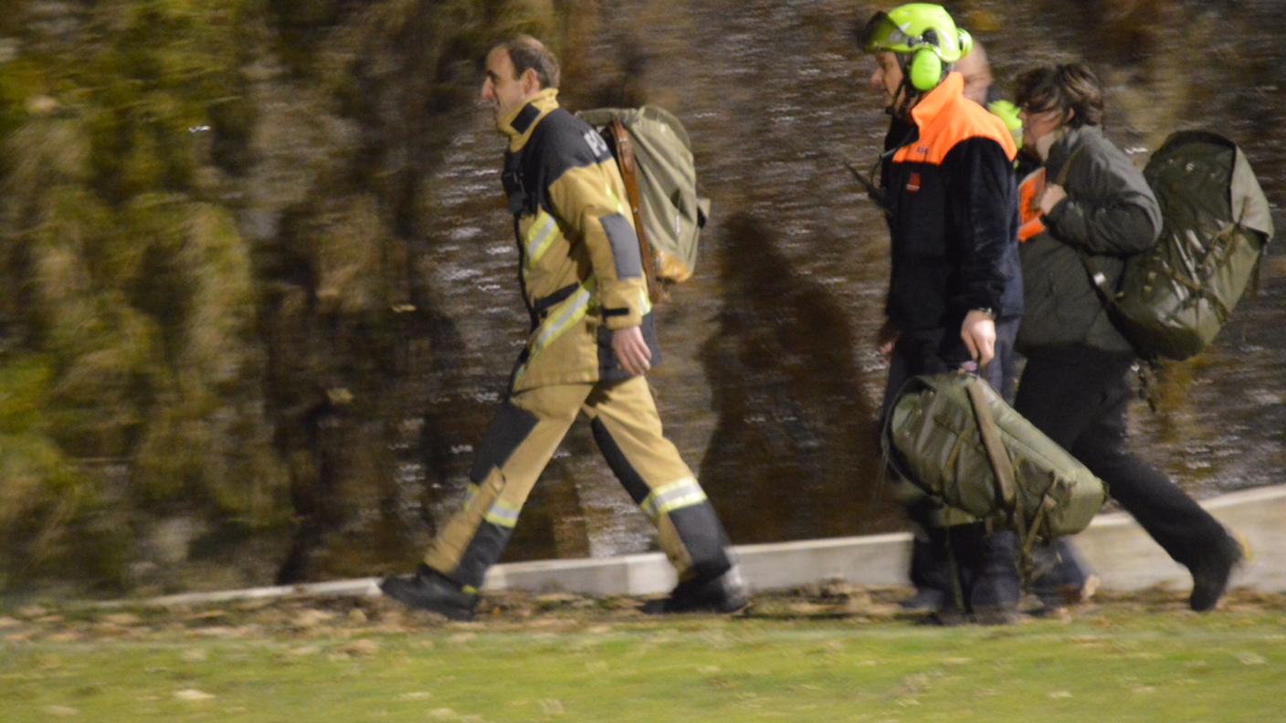 L'evacuazione della REGA a Chironico