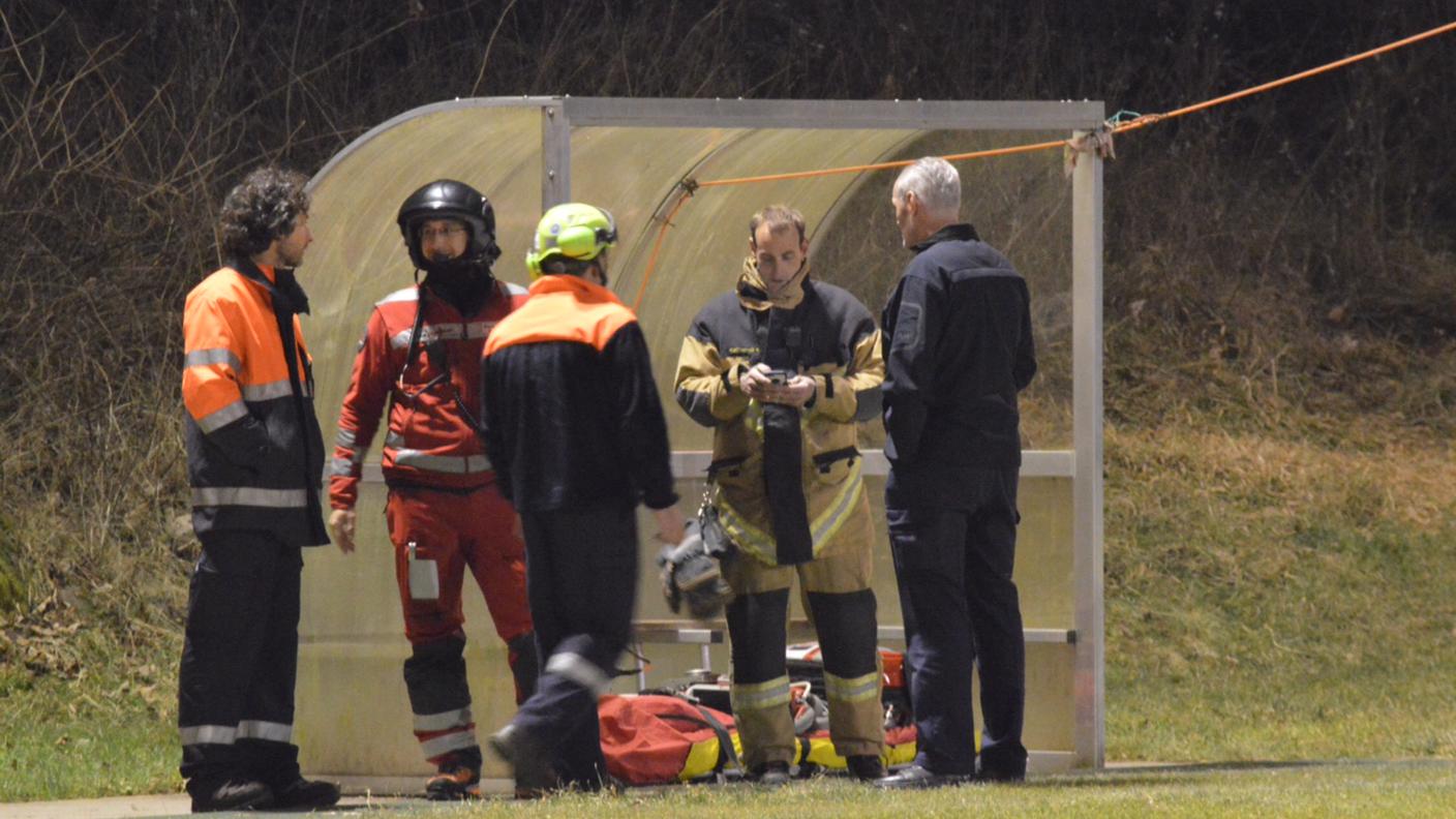 L'evacuazione della REGA a Chironico