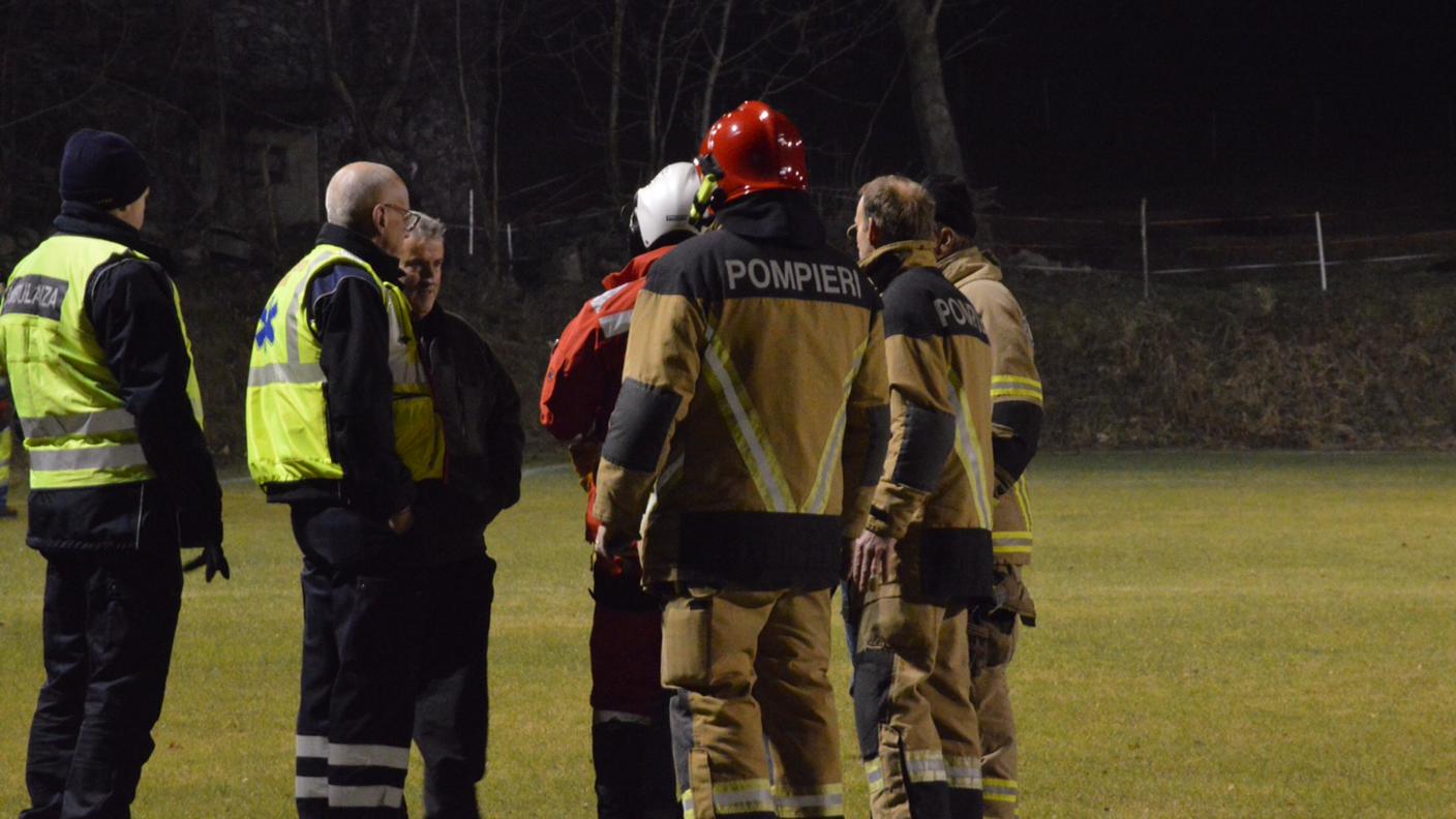 L'evacuazione della REGA a Chironico