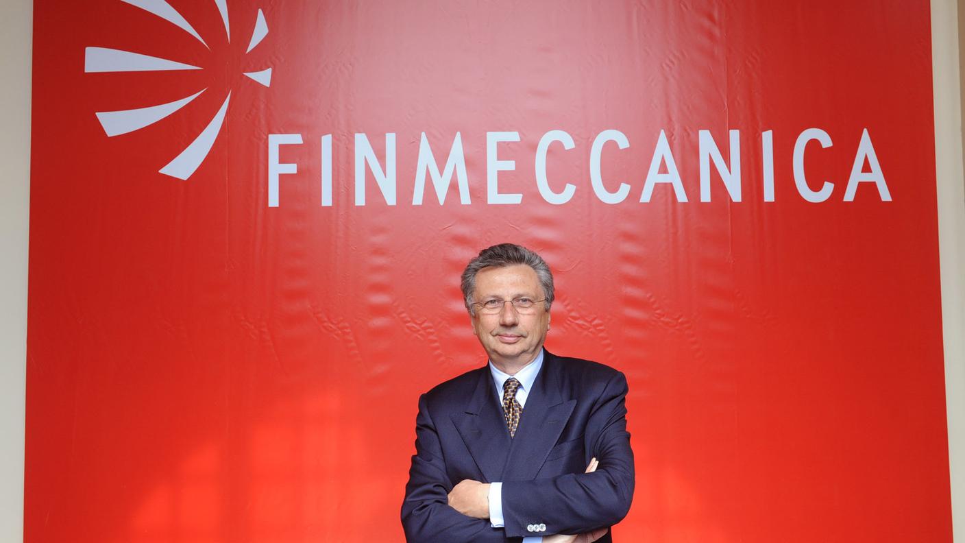 L'ex presidente di Finmeccanica Giuseppe Orsi