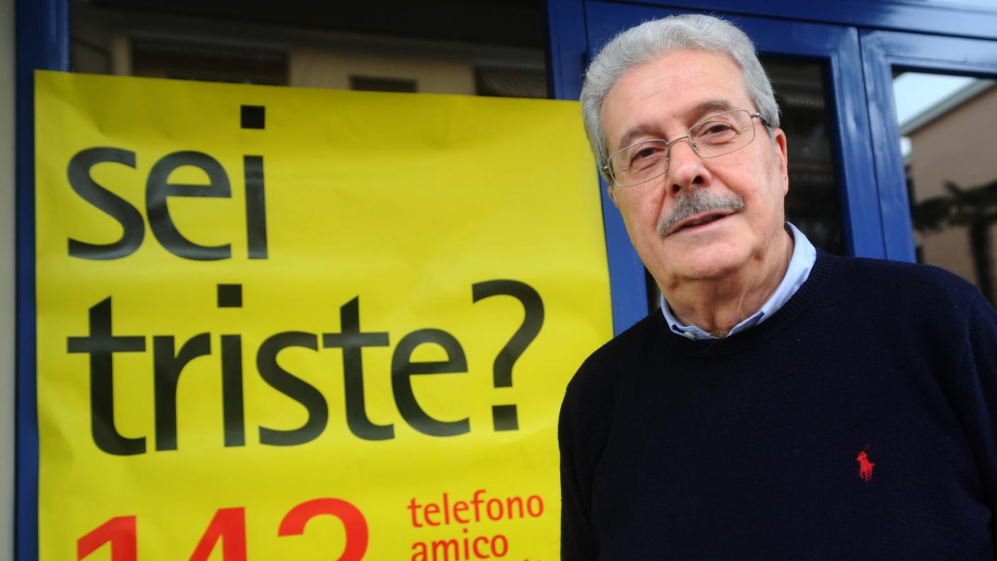 Il presidente di Telefono Amico Cesare Chiericati