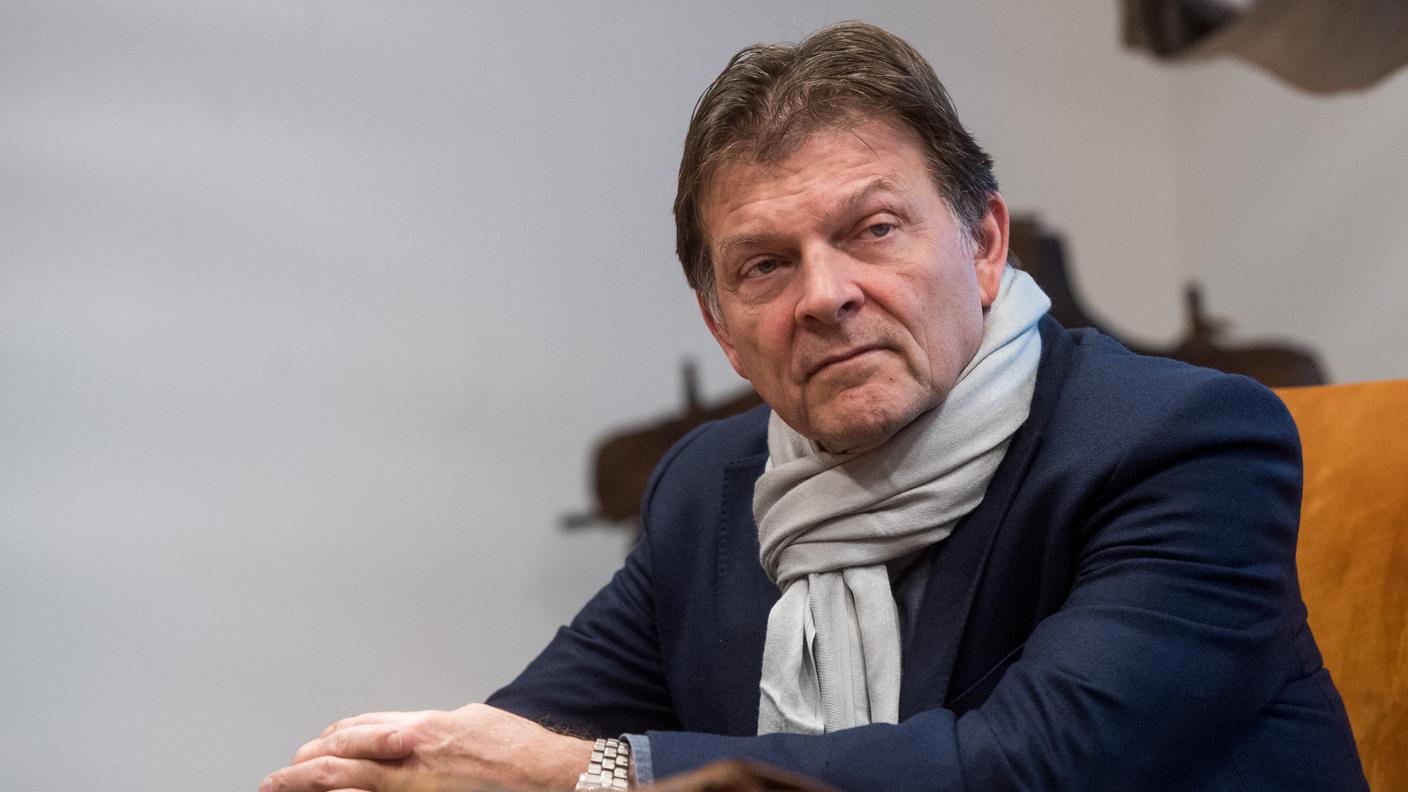 Il sindaco di Paradiso Ettore Vismara