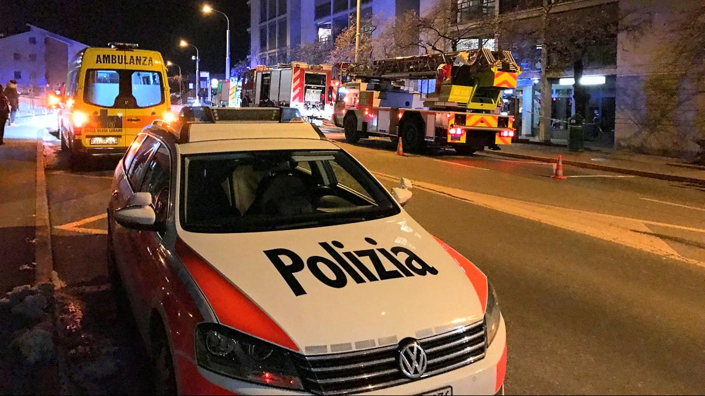 I pompieri hanno ricevuto l'allarme alle 20