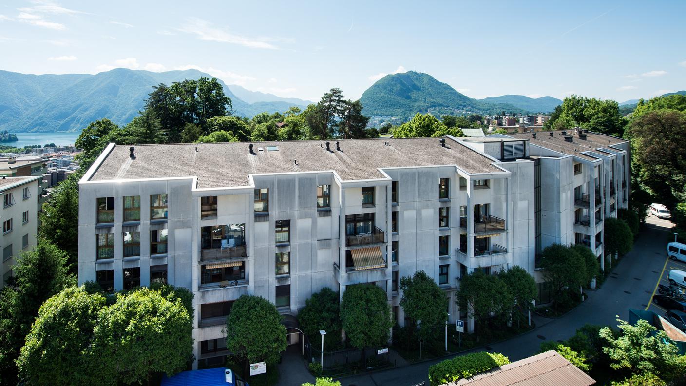 Uno degli stabili del complesso residenziale e di cure