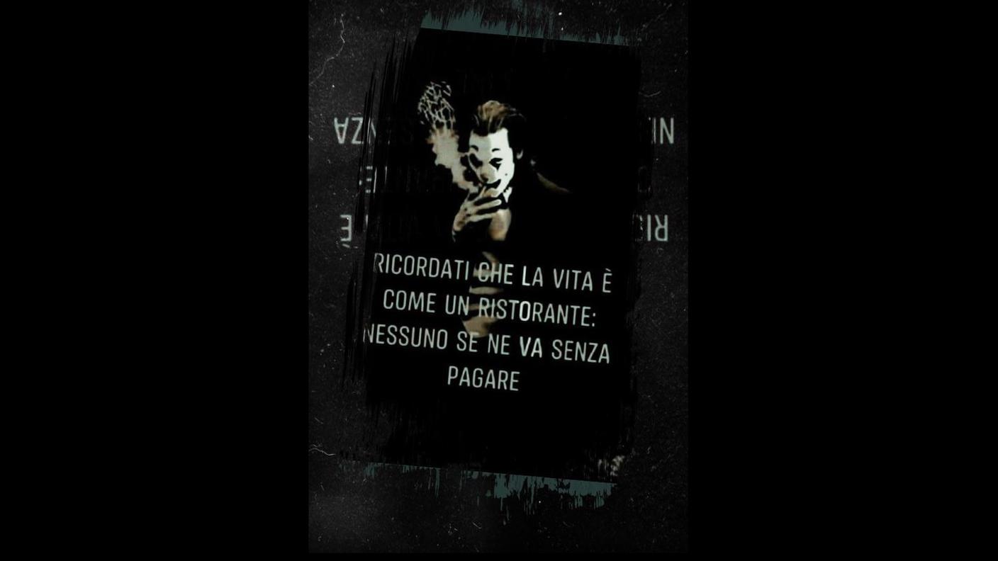 Aurigeno uno dei messaggi postati sui social dallo sparatore