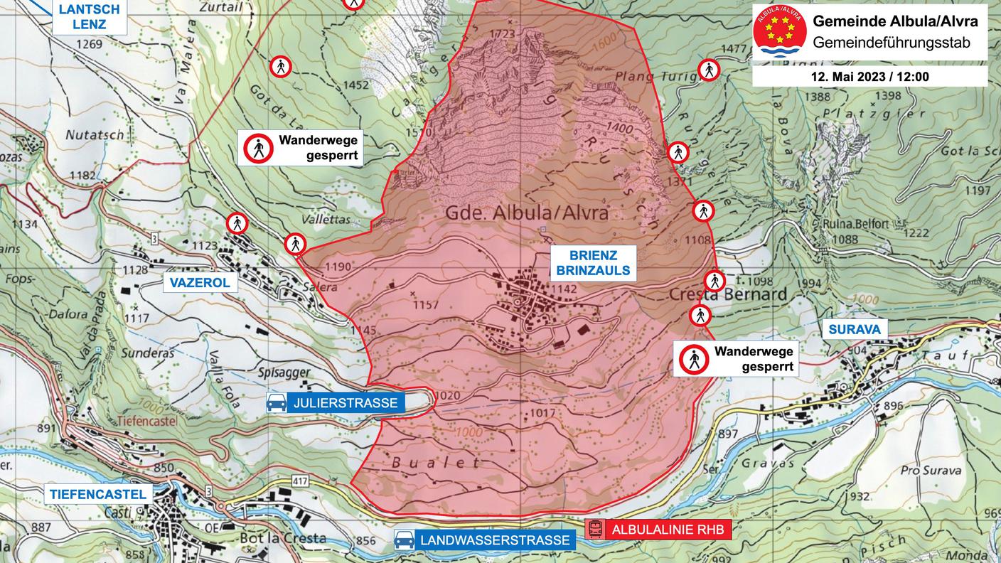 La zona in cui proibito entrare