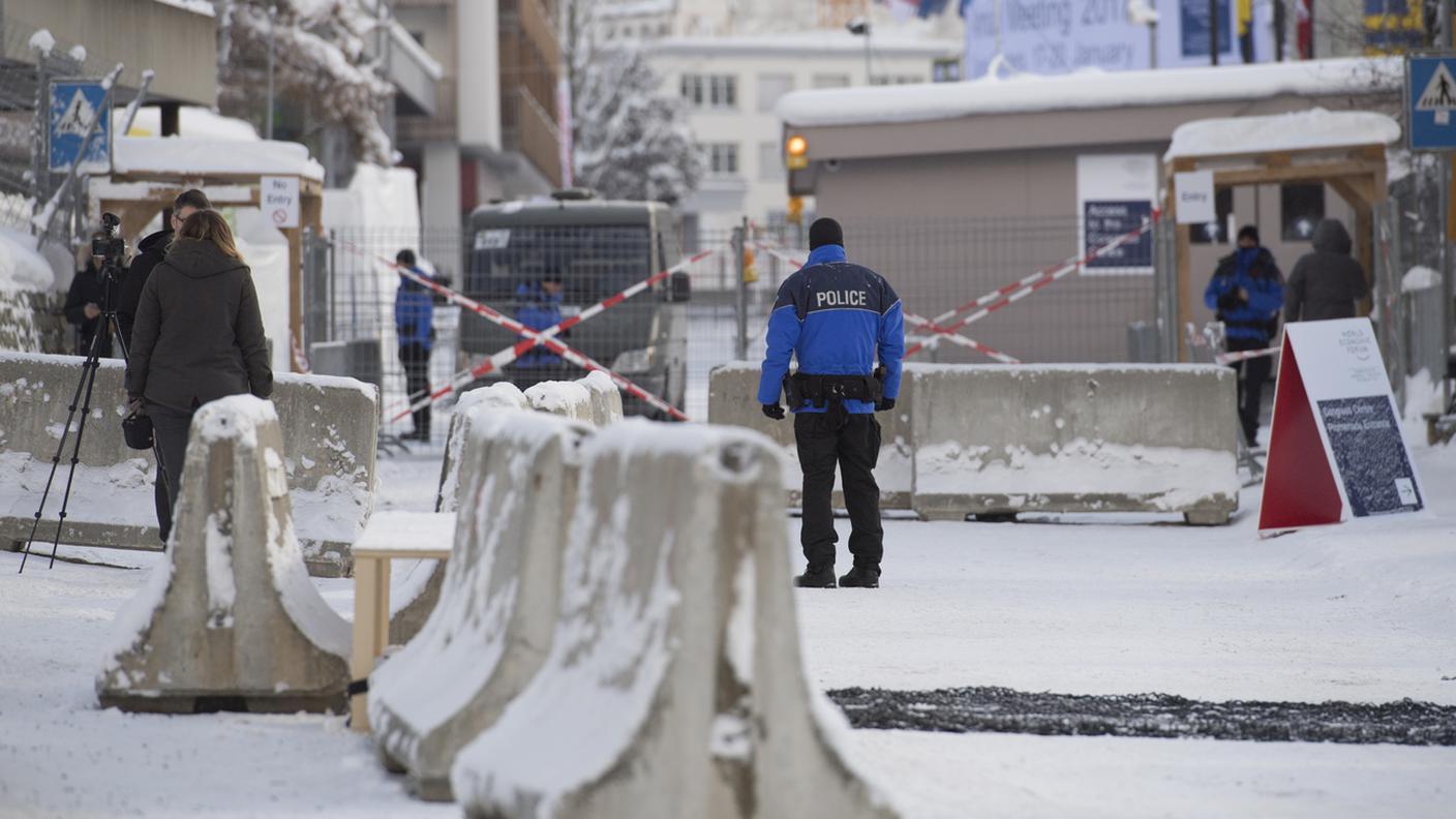 Durante il WEF molte strade non sono trafficabili