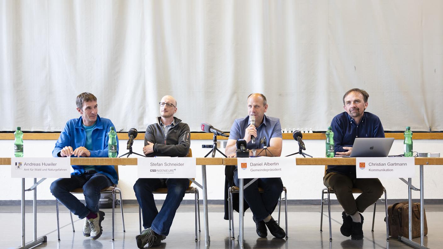 Il quadro della situazione è stato esposto durante una conferenza stampa nel primo pomeriggio a Tiefencastel