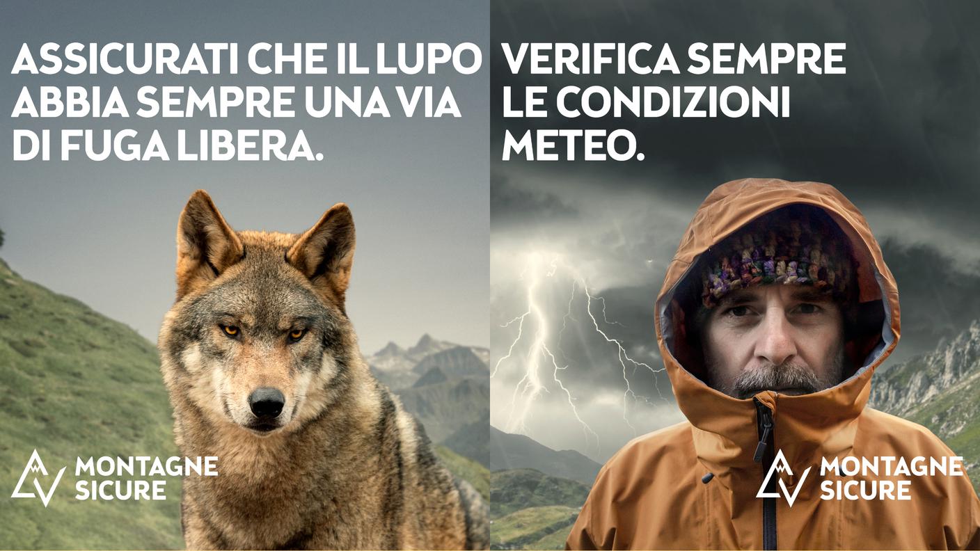 Due dei messaggi di sensibilizzazione