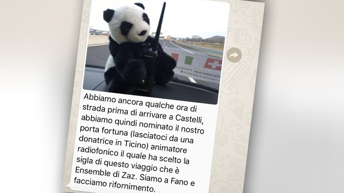 Aggiornamento alle 17.20: la carovana di tre furgoni è a Fano