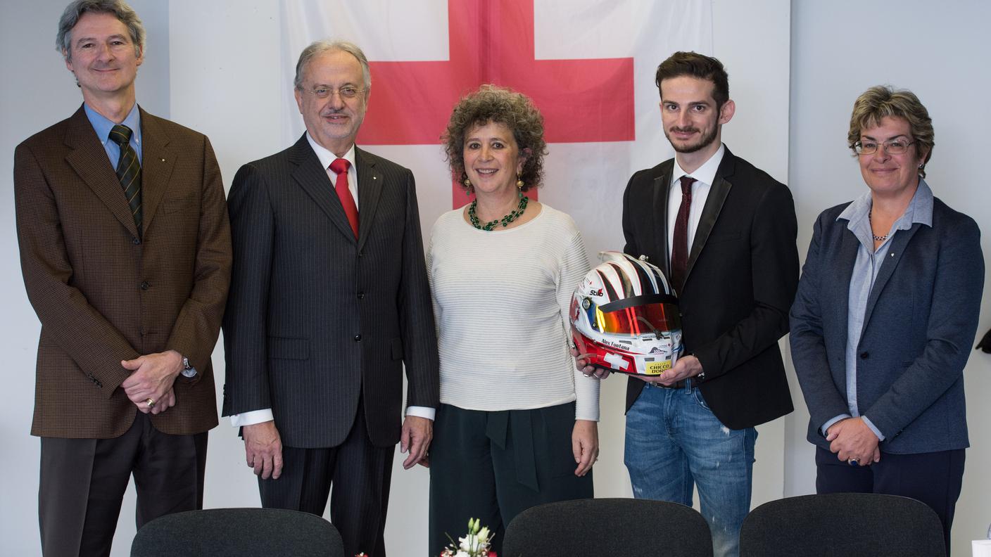 Fabrizio Comandini, Adriano Vassalli, Simona Salzborn, Alex Fontana e Josiane Ricci