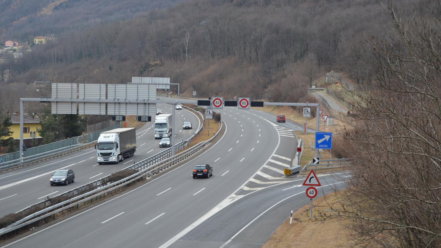 In autostrada tutti a 80 km/h