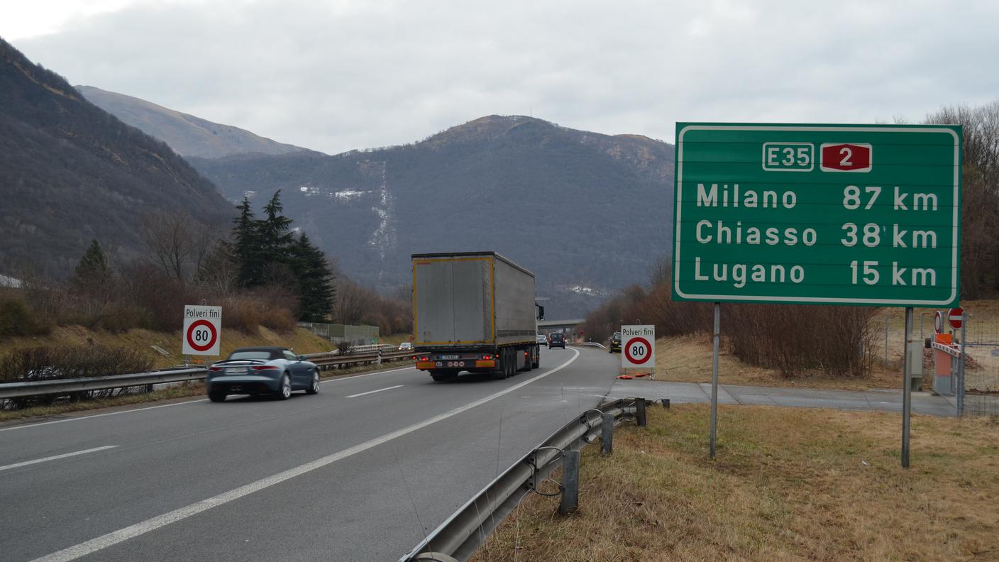 In autostrada tutti a 80 km/h
