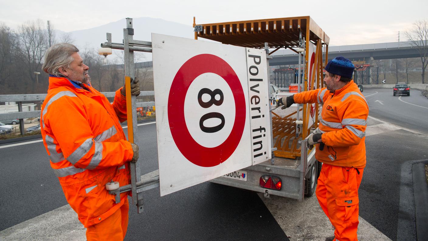 In autostrada a 80 all'ora