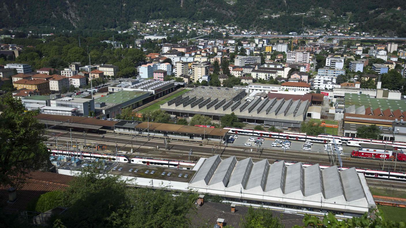 Le Officine FFS ora sono integrate nel tessuto urbano di Bellinzona