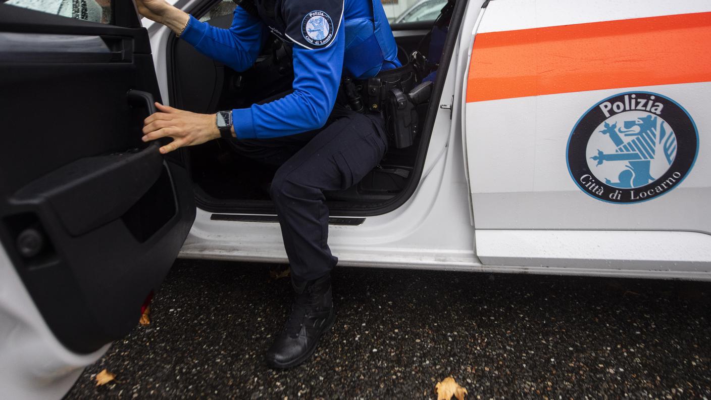 Una pattuglia della polizia comunale di Locarno