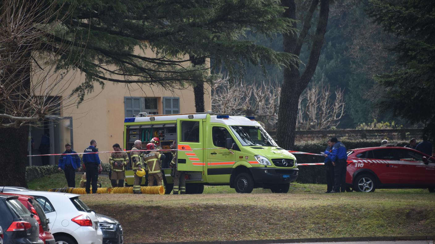 L'uomo, dopo le prime cure, è stato elitrasportato a Losanna