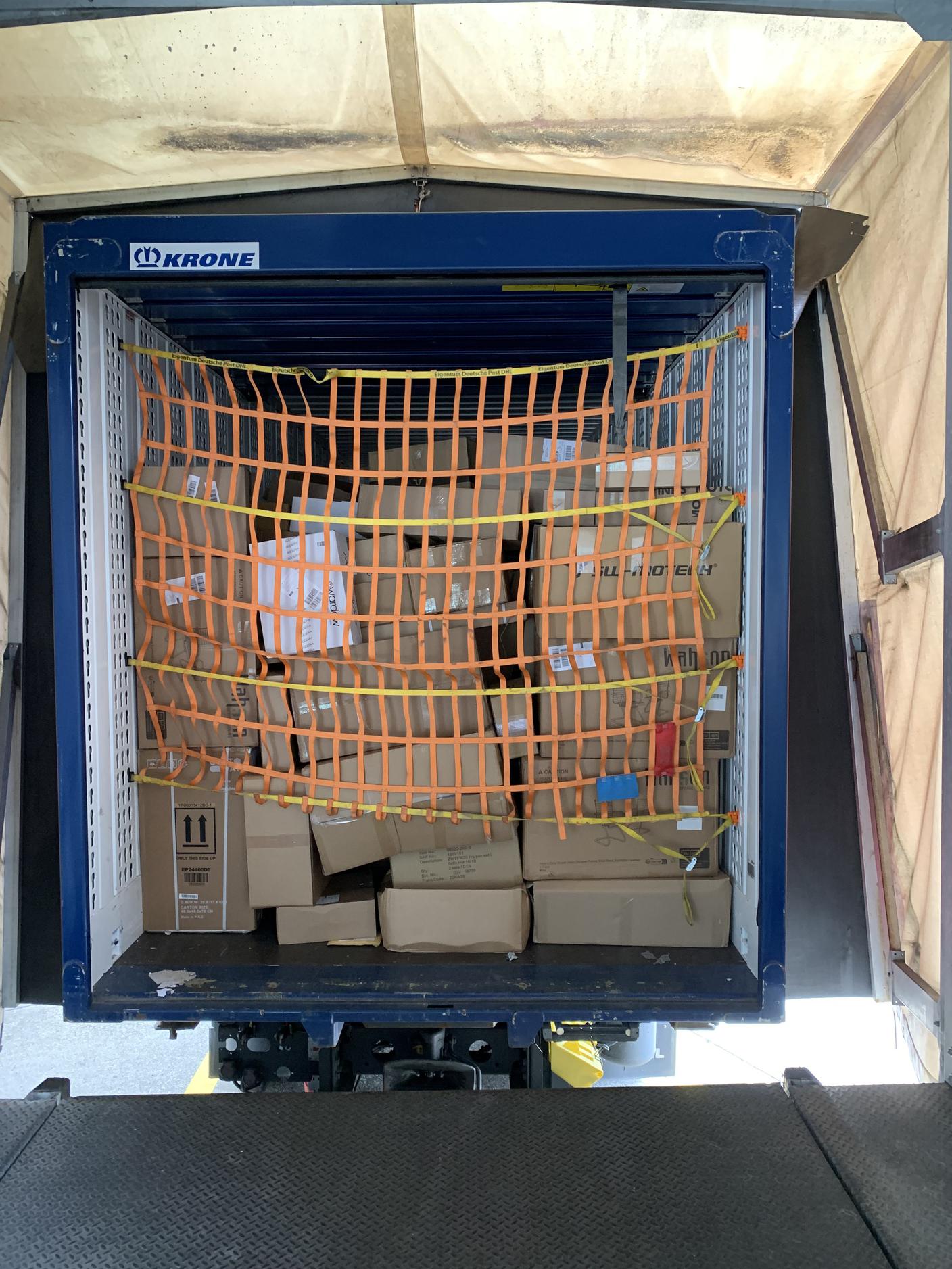 La merce, diretta in Italia, si trovava su due camion con targhe tedesche