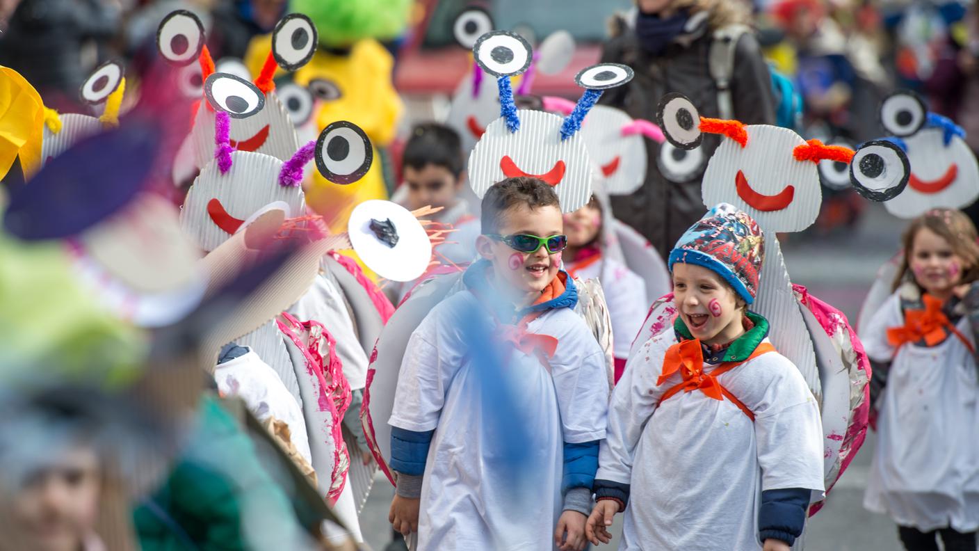 Piccole maschere protagoniste per un pomeriggio