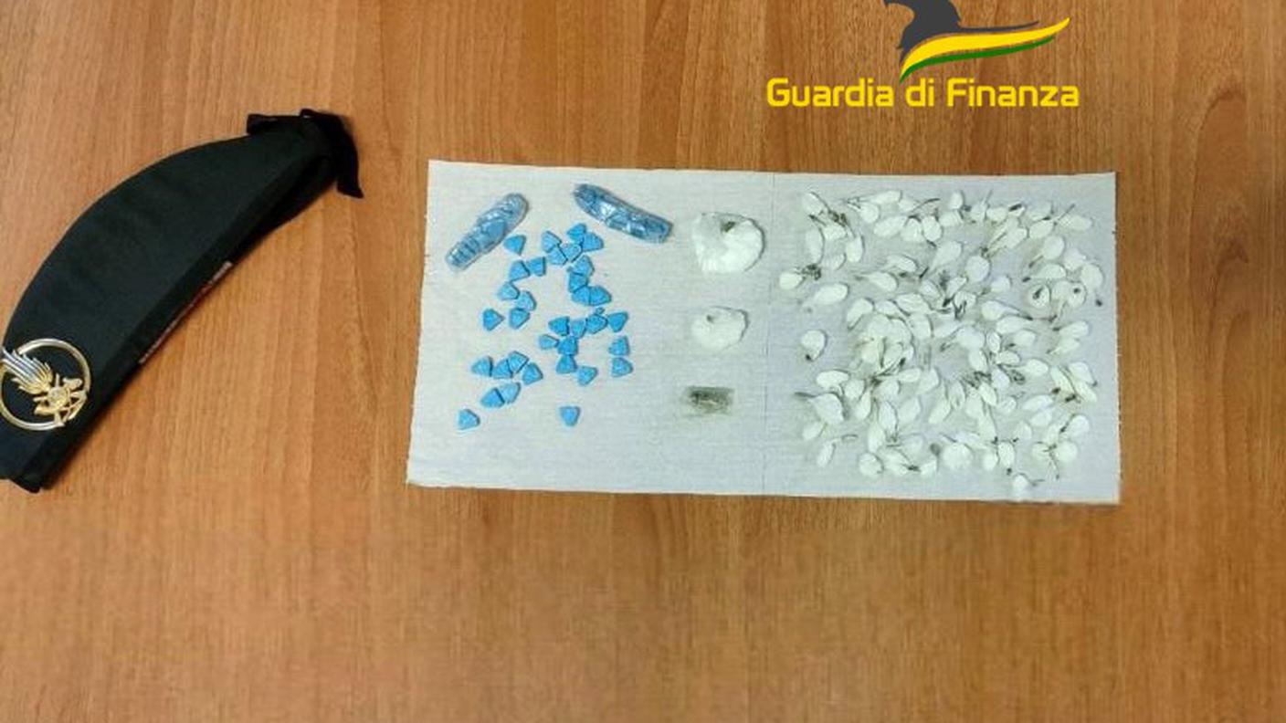 La droga sequestrata