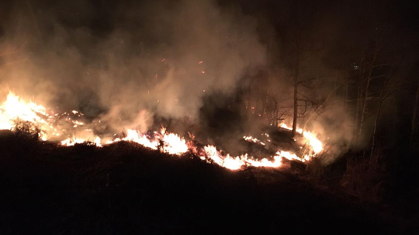 Fiamme in Valle Vigezzo 2017