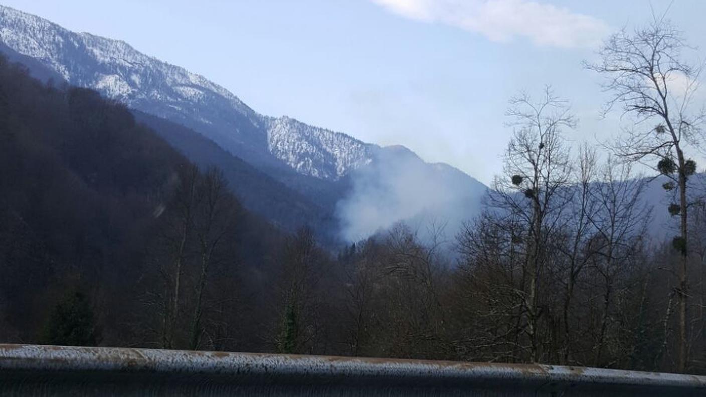 Fiamme in Valle Vigezzo 2017