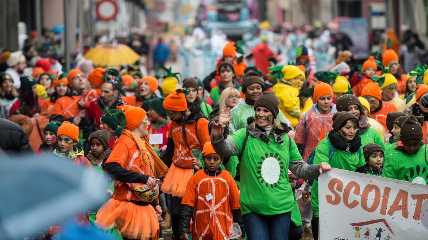 I bambini sono stati ovviamente i grandi protagonisti del corteo mascherato