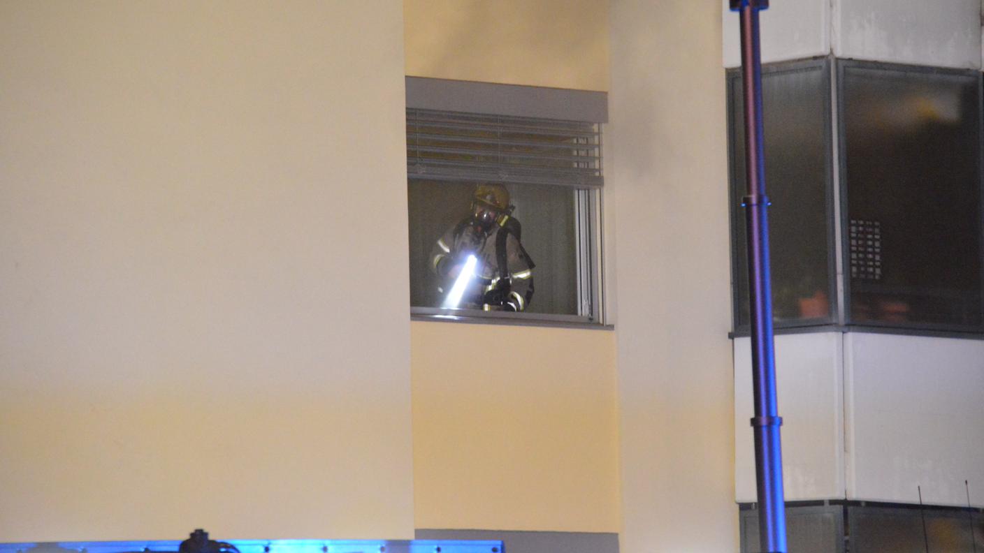 L'incendio è stato domato