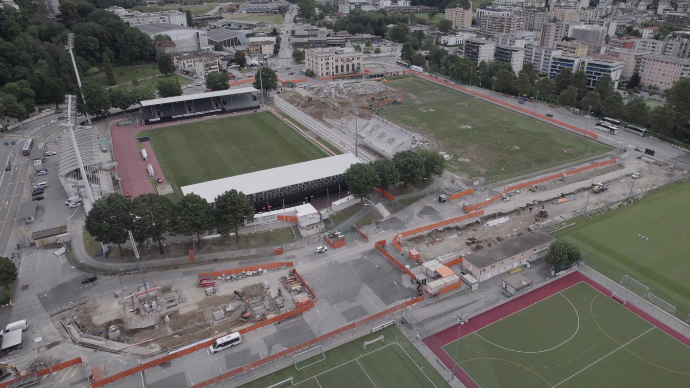 PSE dall'alto immagine drone