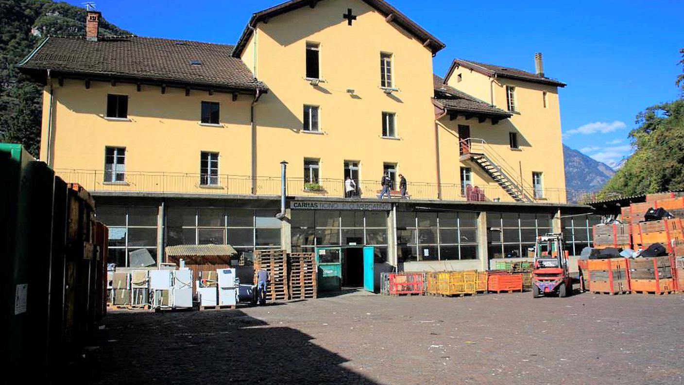 La sede Caritas di Pollegio al centro delle polemiche