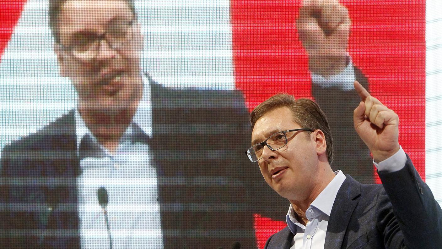 Aleksandar Vucic grande favorito