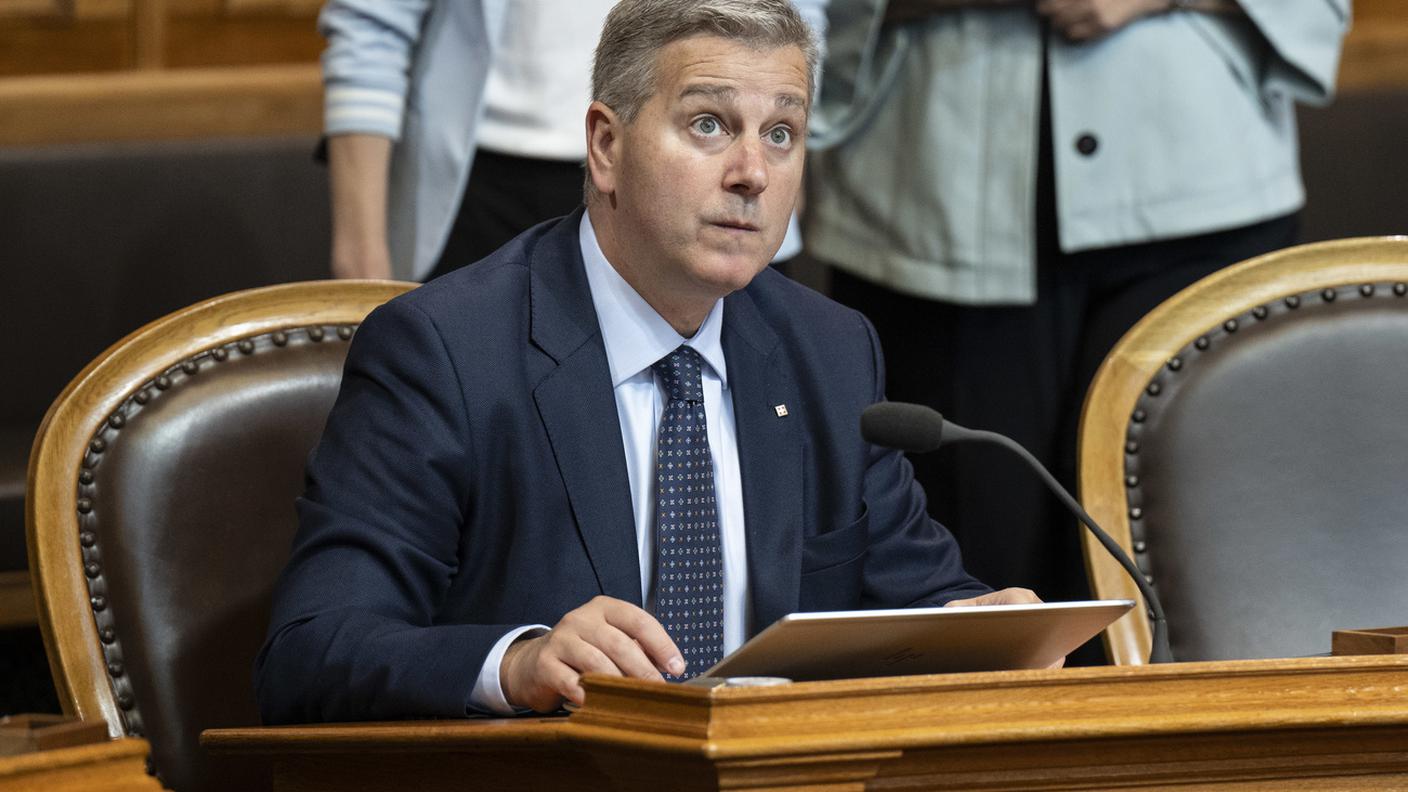 Il senatore ticinese Marco Chiesa