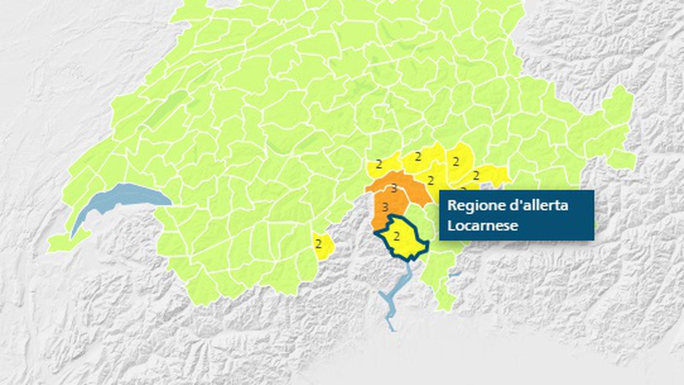 L'allarme di MeteoSvizzera