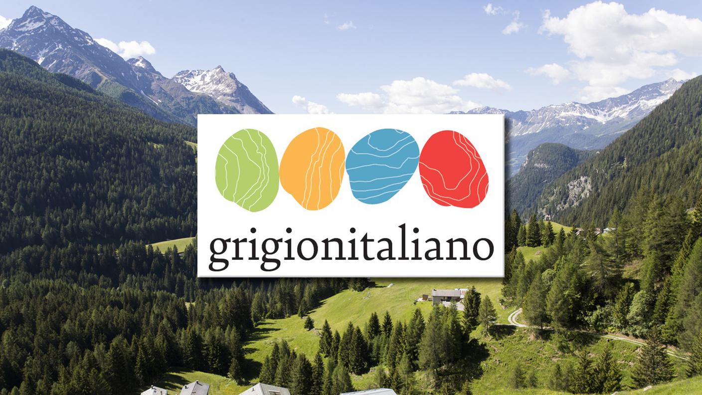 L'emblema del Grigionitaliano