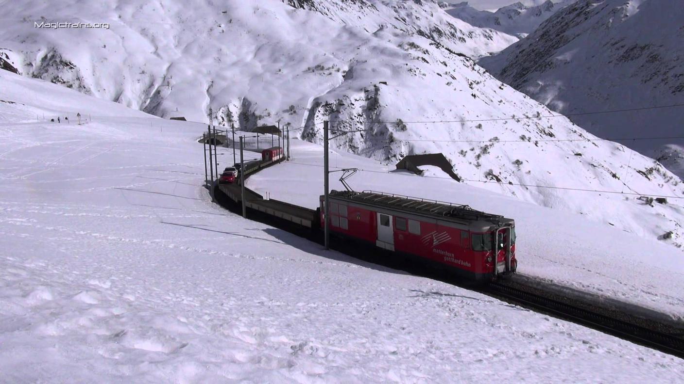 La linea dell'Oberalp