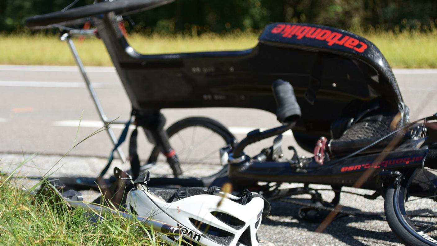 L'incidente è avvenuto sulla strada tra Lostallo e Soazza