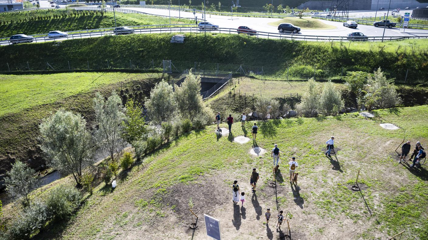 Inaugurazione Parco del Laveggio