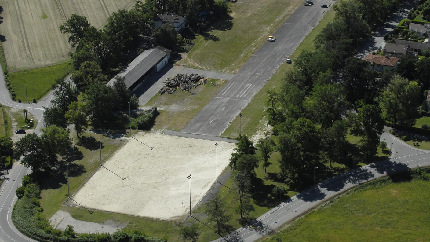 L'ex aeroporto militare di Ascona