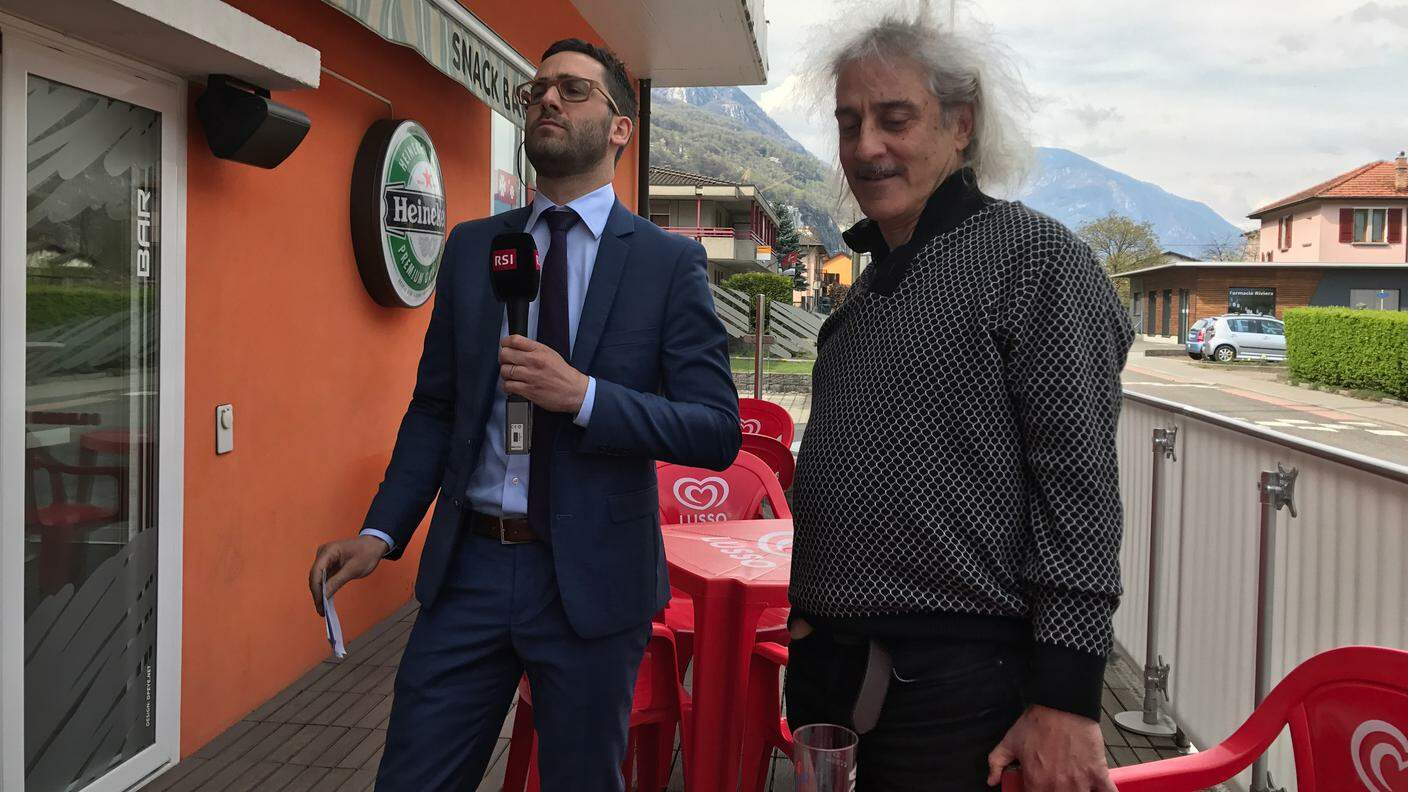 Massimo Ferrari, presidente sezionale PPD Riviera, con Giovanni Marci