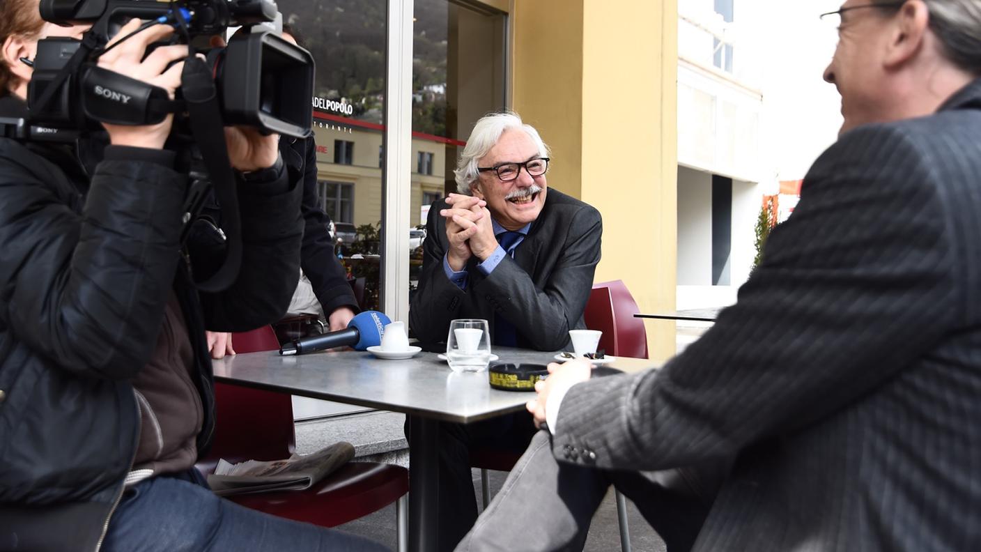 Roberto Malacrida alla Casa del popolo di Bellinzona