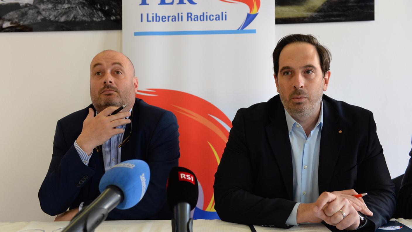 Bersani e il presidente sezionale Marco Nobile