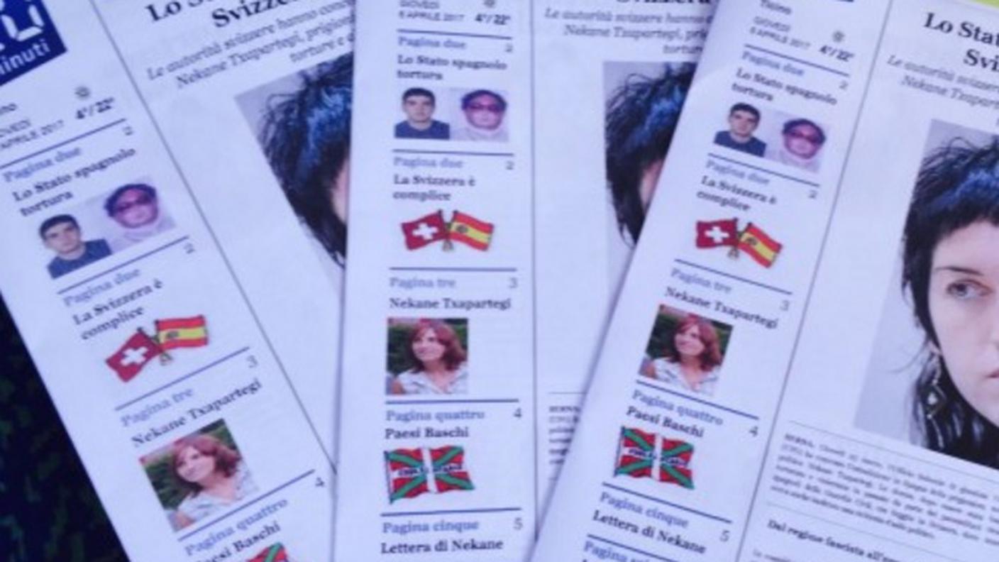 Le pagine della finta edizione