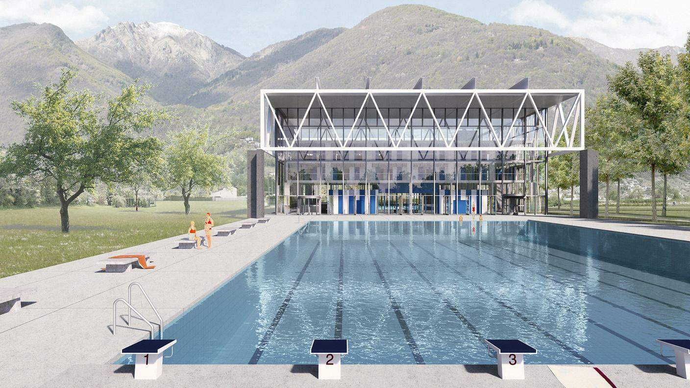 Ecco come sarà il nuovo centro sportivo di nuoto
