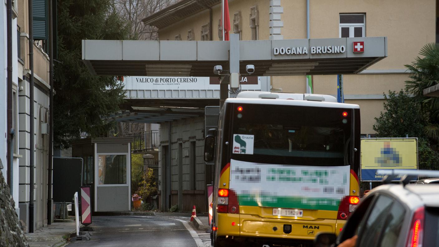 I due avrebbero passato il valico di Brusino-Porto Ceresio