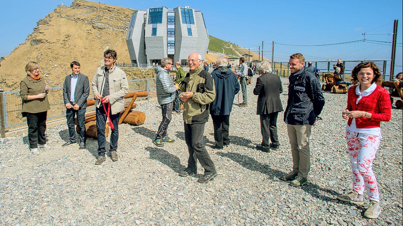 Le autorità visitano la nuova struttura sul Monte Generoso