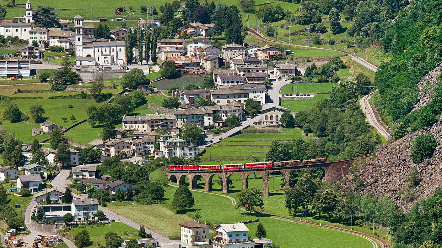 Brusio (nella foto) ha investito 6'000 franchi, Poschiavo 18'000