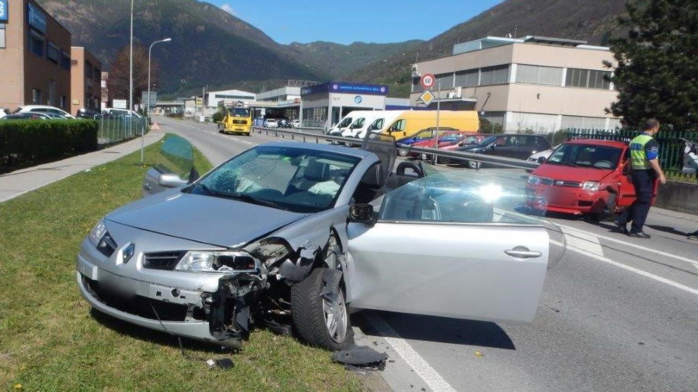 L'automobile che ha avuto la peggio